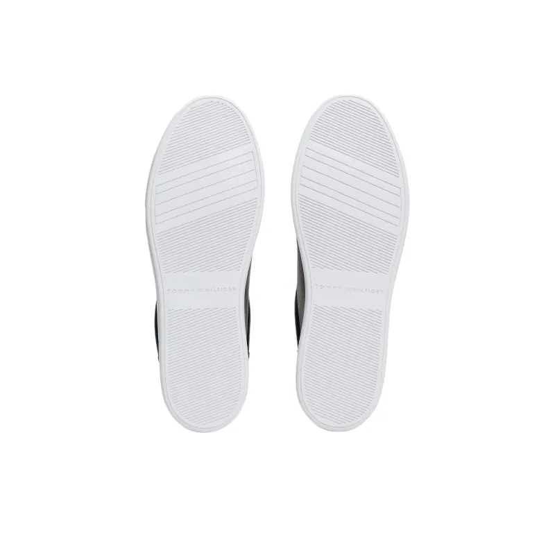 Tommy Hilfiger Trainers Low Top Skateboard Shoes Women's Black-5