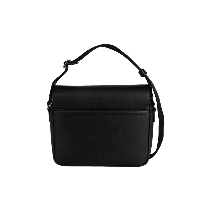 BALLY Leather Shoulder Bag, Crossbody Bag Men's Black-2