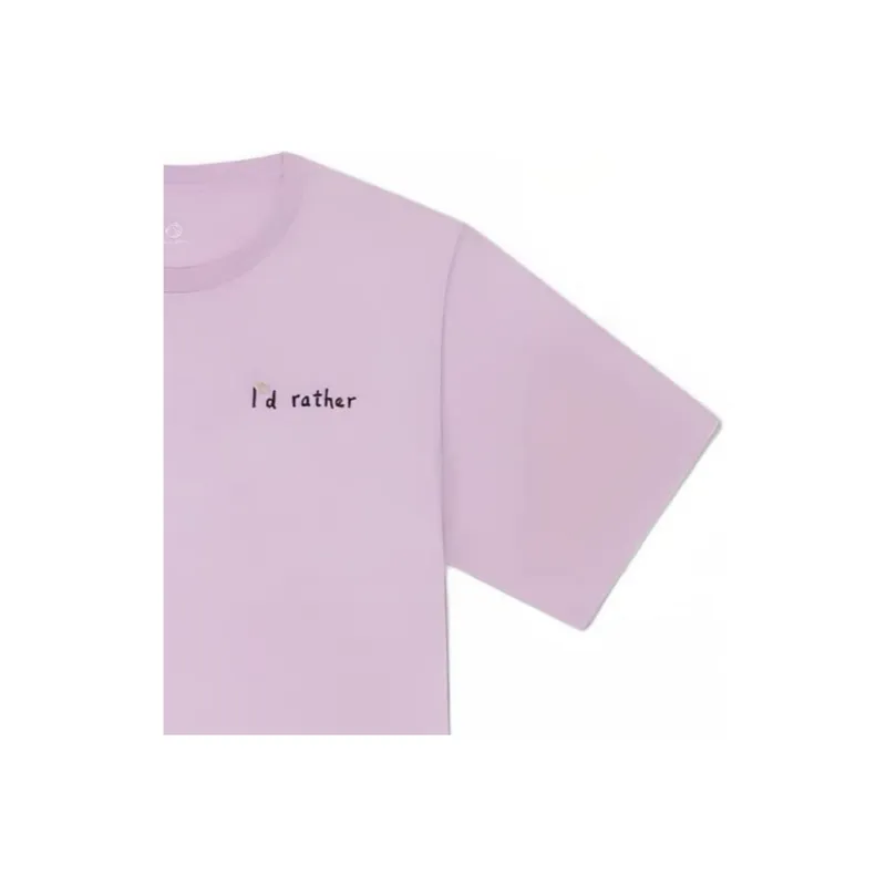 Converse Regular T Shirt Women's Pink-2