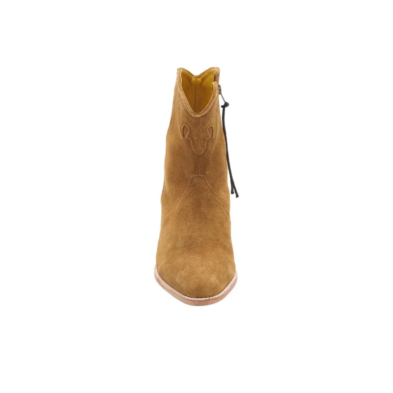 FREE PEOPLE Frontier Ankle Boots Women's Brown-4