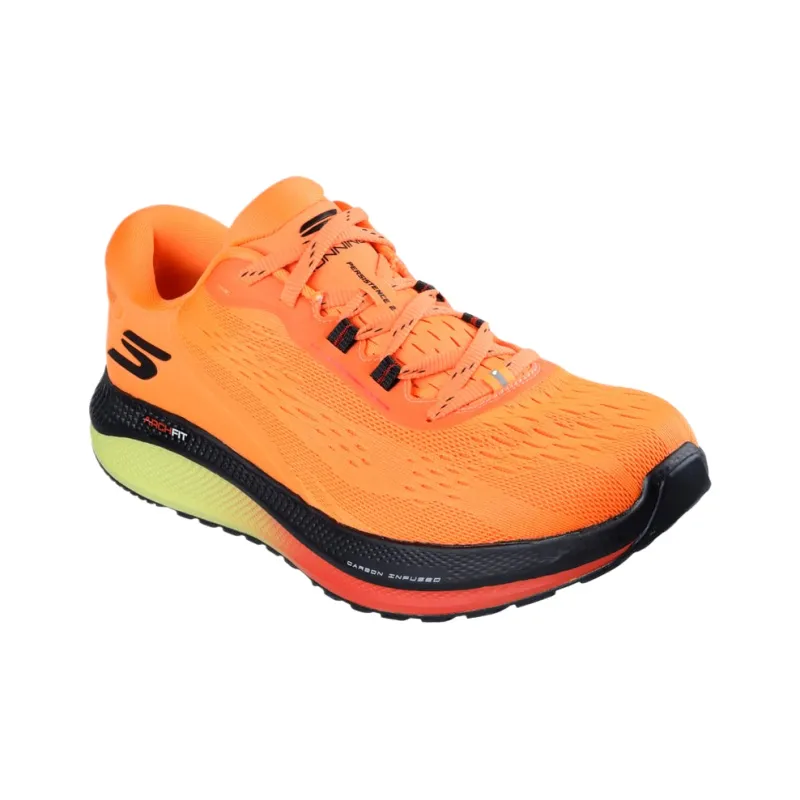 Skechers GO RUN Persistence 2 Shock Absorbers Low Top Running Shoes Men's Orange-2