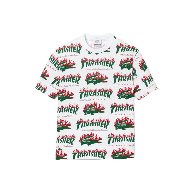 LACOSTE X Thrasher Oversized T Shirt-2