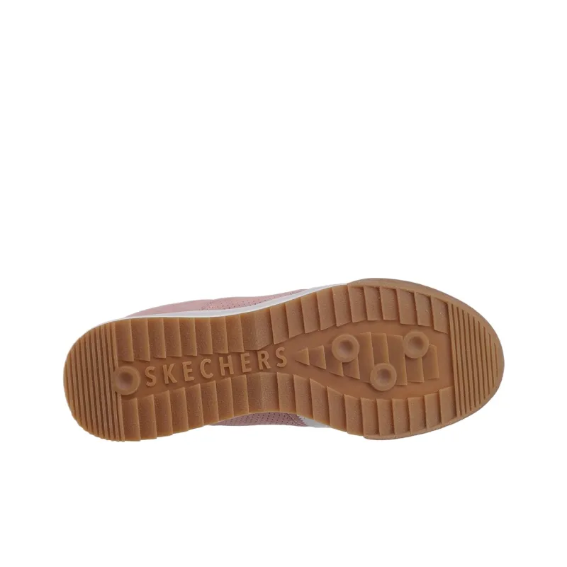 Skechers ZINGER Low Top Skateboard Shoes Women's Pink-5