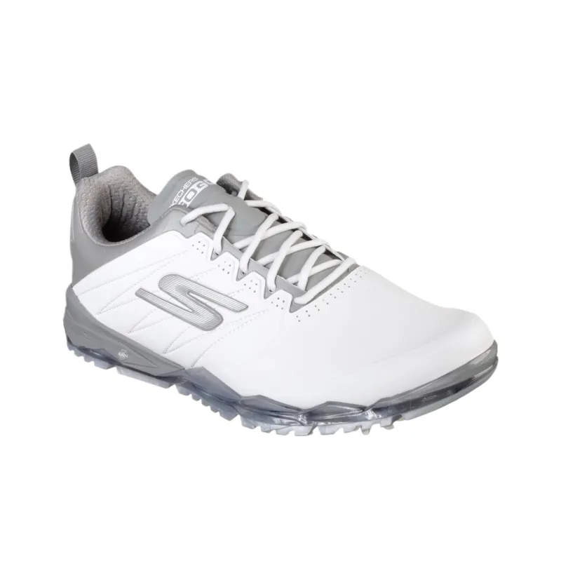 Skechers Go Golf Collection Shock Absorbers Low Top Golf Shoes Men's White-2