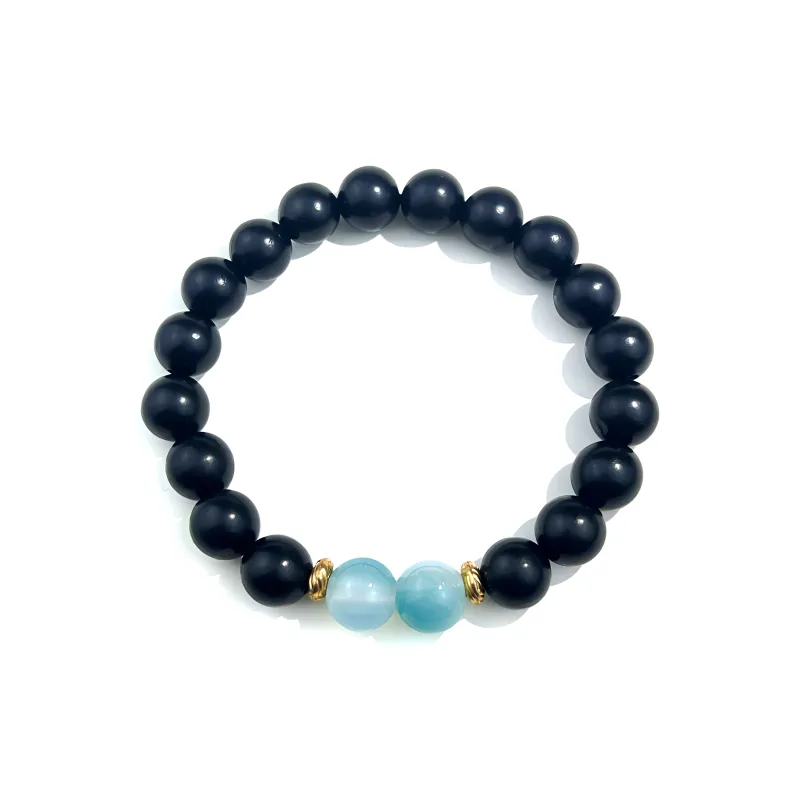 JUANLAN Ebony Wooden Bracelets Unisex-0