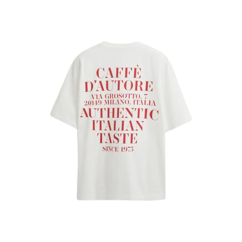 ZARA T Shirts Men White-1