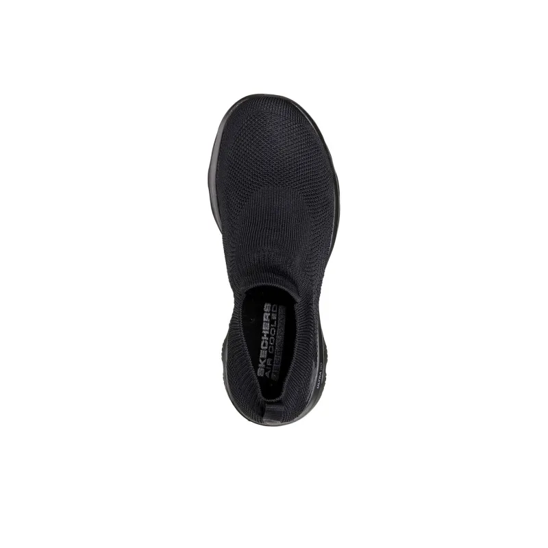 Skechers Go Walk Evolution Ultra Low Top Casual Shoes Women's Black-3