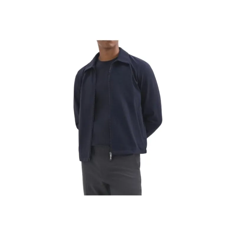 THEORY Jackets & Coats Men's Marine Blue-3