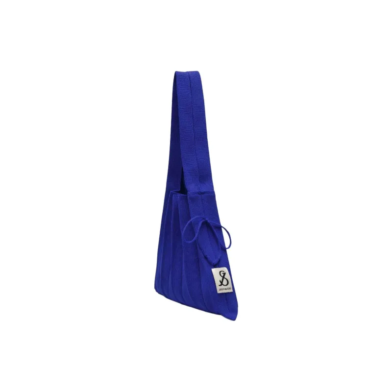 JOSEPH&STACEY Recycled Polyester Handbag Shoulder Bag Small Size Women's Royal Blue-1