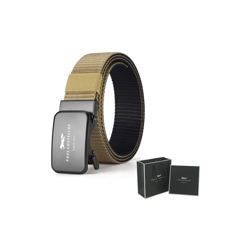 PAUL COSTELLOE Imitation Nylon Belt Unisex 3.7cm-25