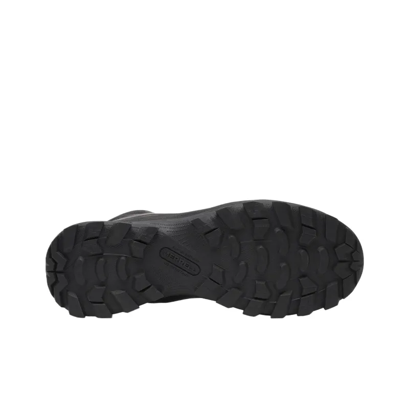 MERRELL MOAB SPEED 2 Cushioning, Abrasion Resistant, And Waterproof Mid Top Hiking Shoes Men's Black-4