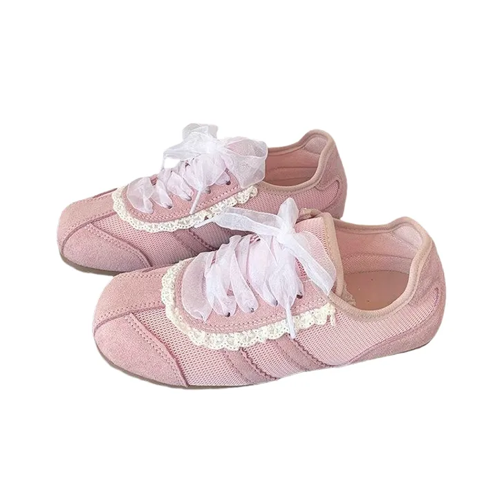 WJA Cushioning Abrasion Resistant Lightweight Slip Resistant Low Top Skateboard Shoes Women's-0