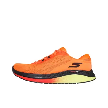 Skechers GO RUN Persistence 2 Shock Absorbers Low Top Running Shoes Men's Orange