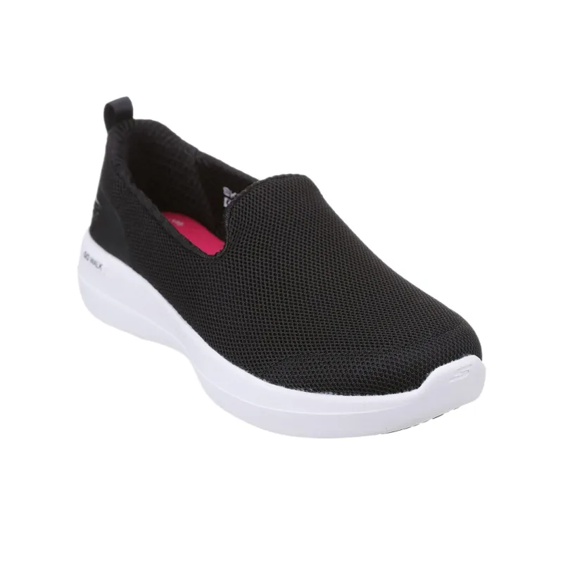 Skechers GO WALK Stability Cushioning Abrasion Resistant Breathable Low Top Casual Shoes Women's Black-1