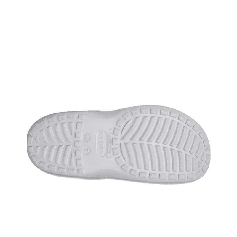 Crocs Baya Clogs Women's Silver-4