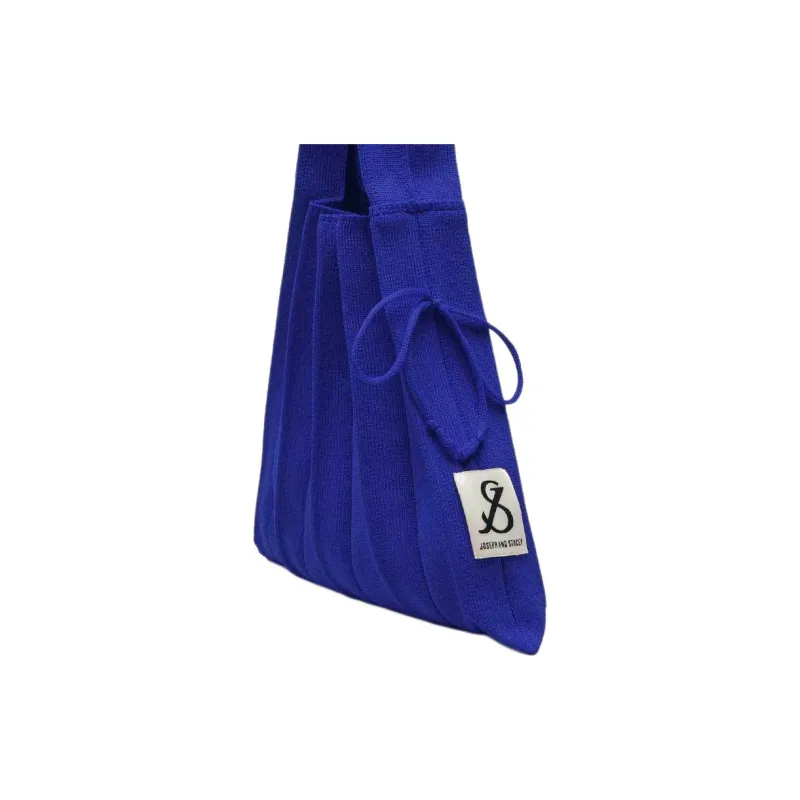 JOSEPH&STACEY Recycled Polyester Handbag Shoulder Bag Small Size Women's Royal Blue-6