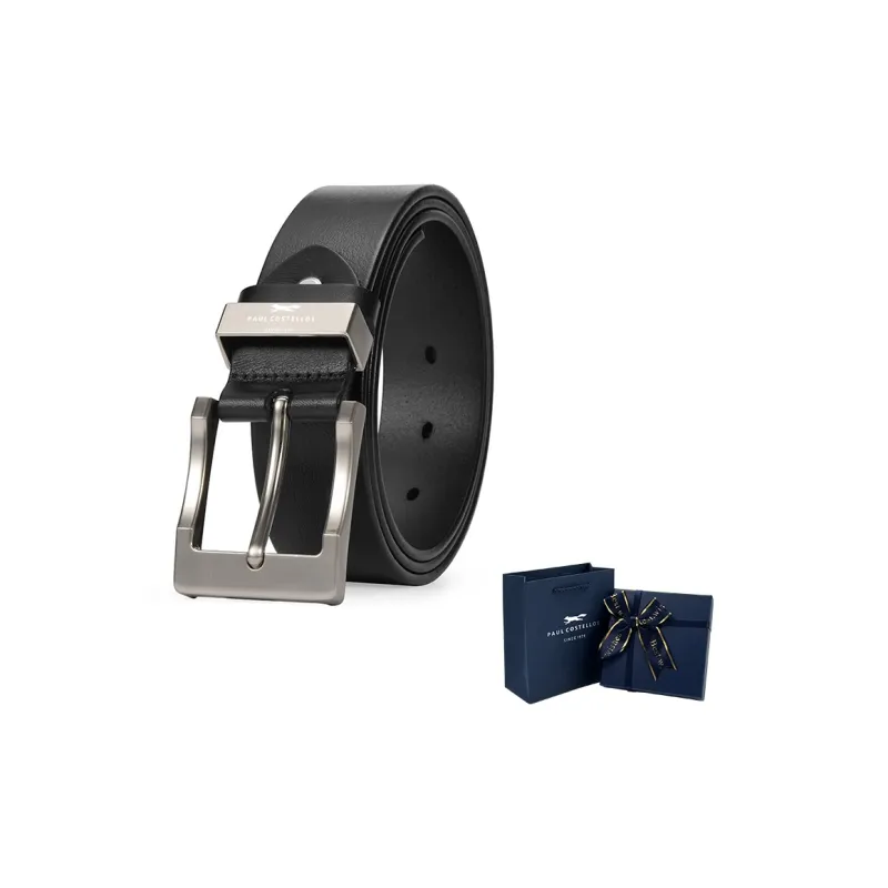 PAUL COSTELLOE Cow Leather Belts Unisex 3.8cm-9