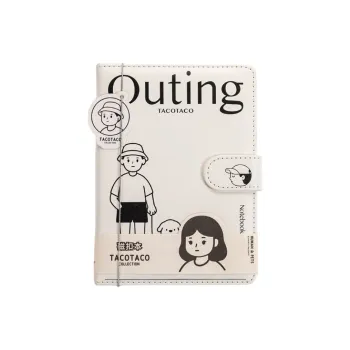 TACOTACO Salt Series Minimalist Style Magnetic Closure Notebook Planners
