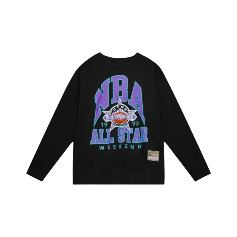 NBA 1993 All Star Weekend Hardwood Classics Space Pullover Sweatshirt-0