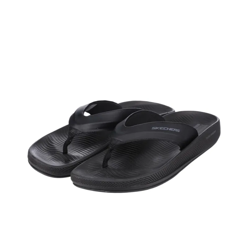 Skechers Hyper Slide Flip Flops Men's Black-5