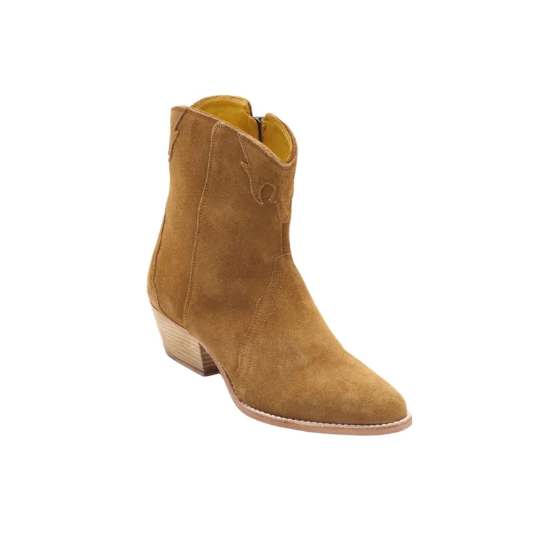 FREE PEOPLE Frontier Ankle Boots Women's Brown-2