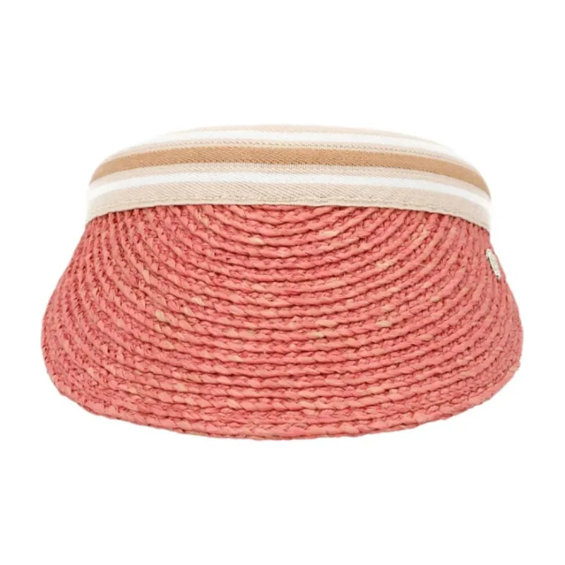 HELEN KAMINSKI Raffia, Cotton, Polyester, Polyamide, Elastane Sun Protection Hats Women's Red-1