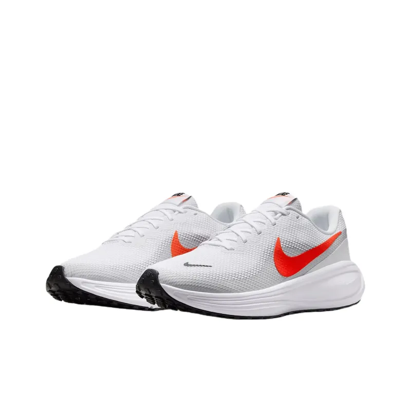 Nike REVOLUTION 8 Abrasion Resistant Low Top Running Shoes Men's Gray-2