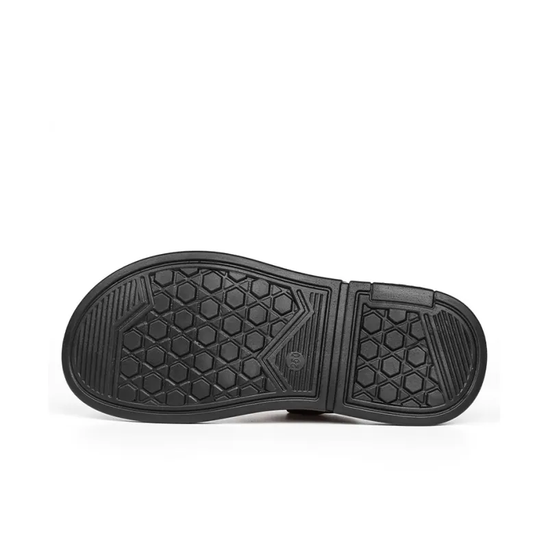Mulinsen Beach Sandals Men Black/Brown-9