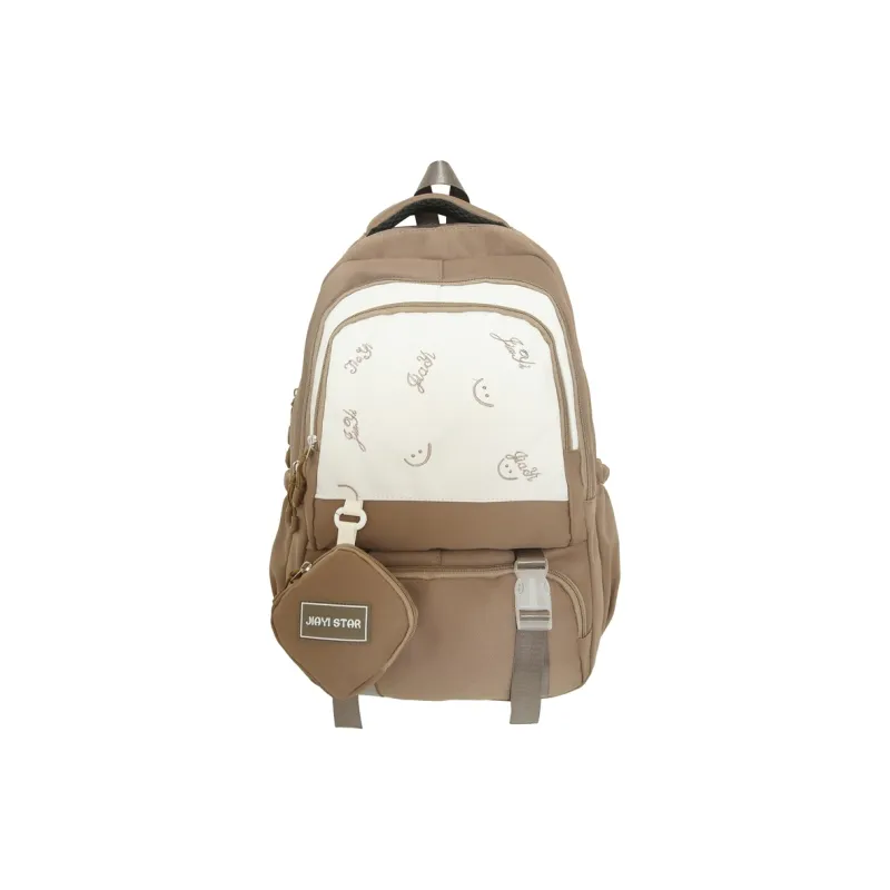 Parker Bear Nylon Backpack Unisex Multicolor-12