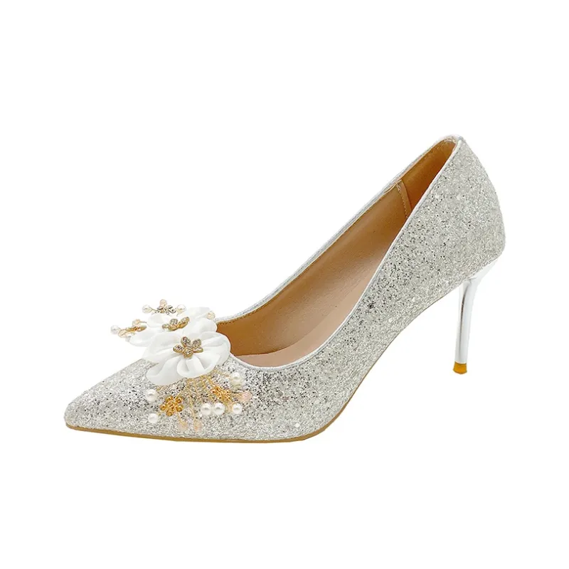 PARK DANCE Slim Heel High Heels Women's-6