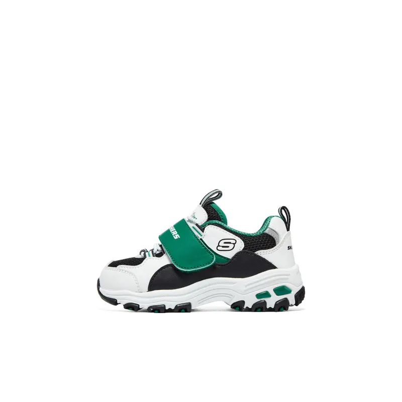 Skechers Cushioning, Wear Resistant Low Top Toddler Shoes Green Infant And Toddler-0