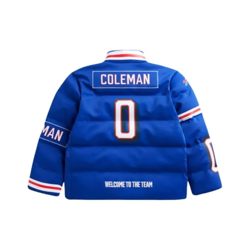 Off Season X Nfl Keon Coleman Buffalo Bills Player Puffer Jacket-1