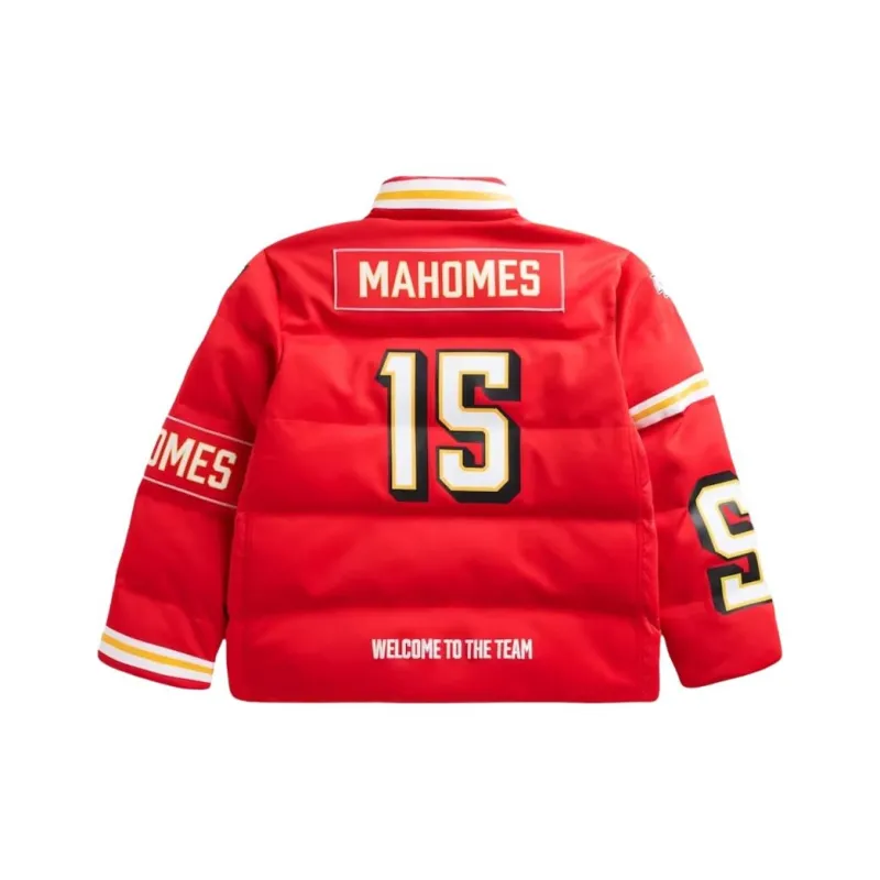 Off Season X Nfl Patrick Mahomes Kansas City Chiefs Player Puffer Jacket-1