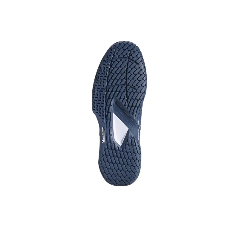 Babolat Propulse Fury 3 Abrasion Resistant Low Top Tennis Shoes Men's Gray Blue-3