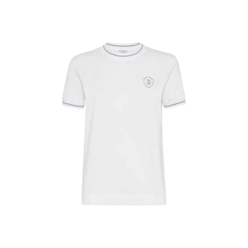 Brunello Cucinelli SS25 Regular T Shirt Women's White-0