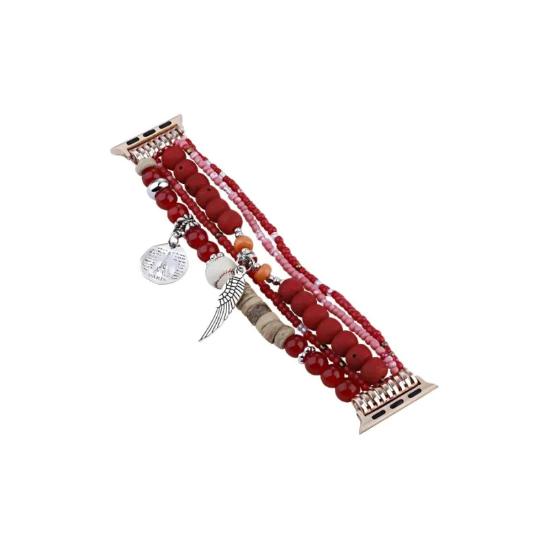 KVZUVUU Apple Compatibility Watch Band Resin Material-16