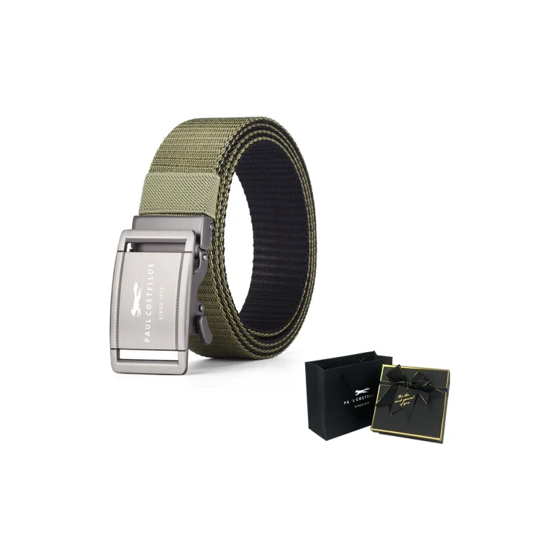 PAUL COSTELLOE Imitation Nylon Belt Unisex 3.7cm-32