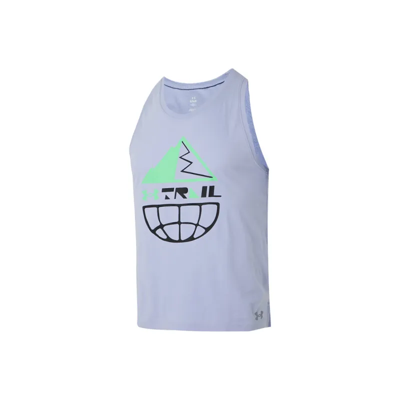 Under Armour Tank Top Men's Light Blue Purple-0