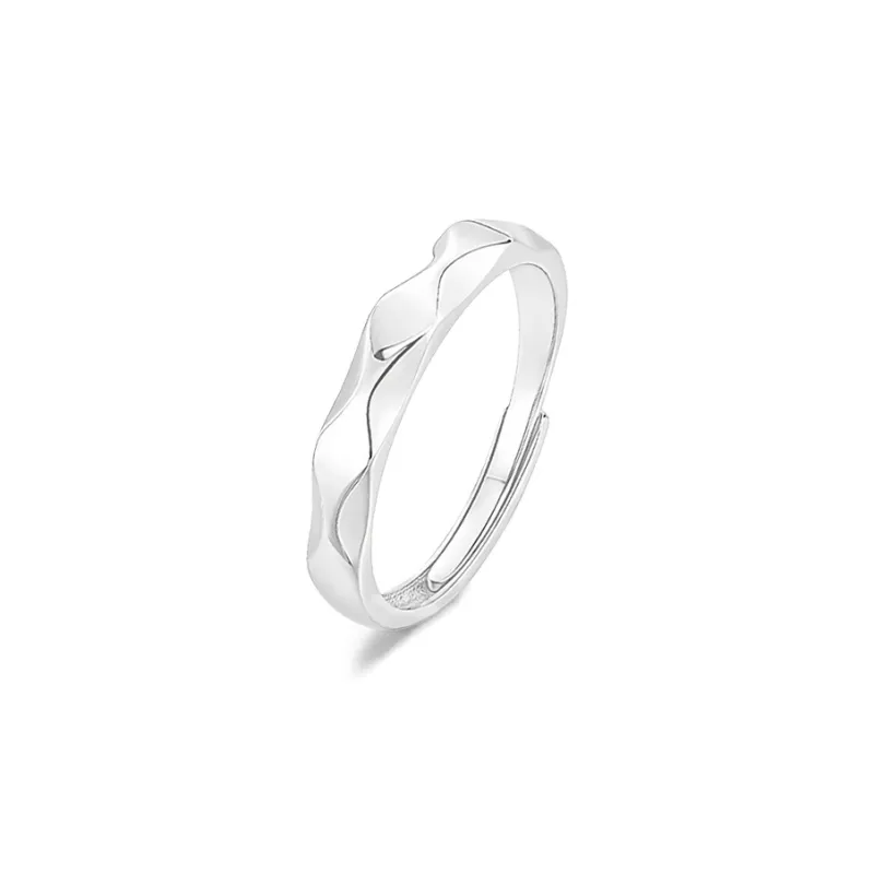 FORCHI Sterling Silver Rings Unisex-7