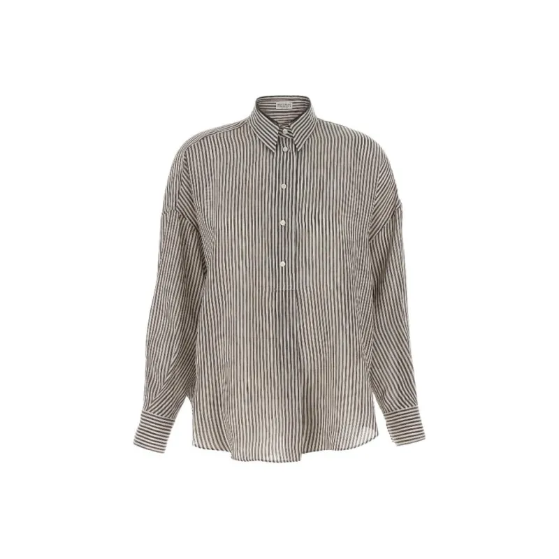 Brunello Cucinelli Striped Shirt-0