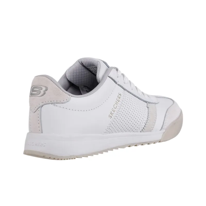 Skechers Zinger 2.0 Abrasion Resistant Low Top Skateboard Shoes Women's White-3