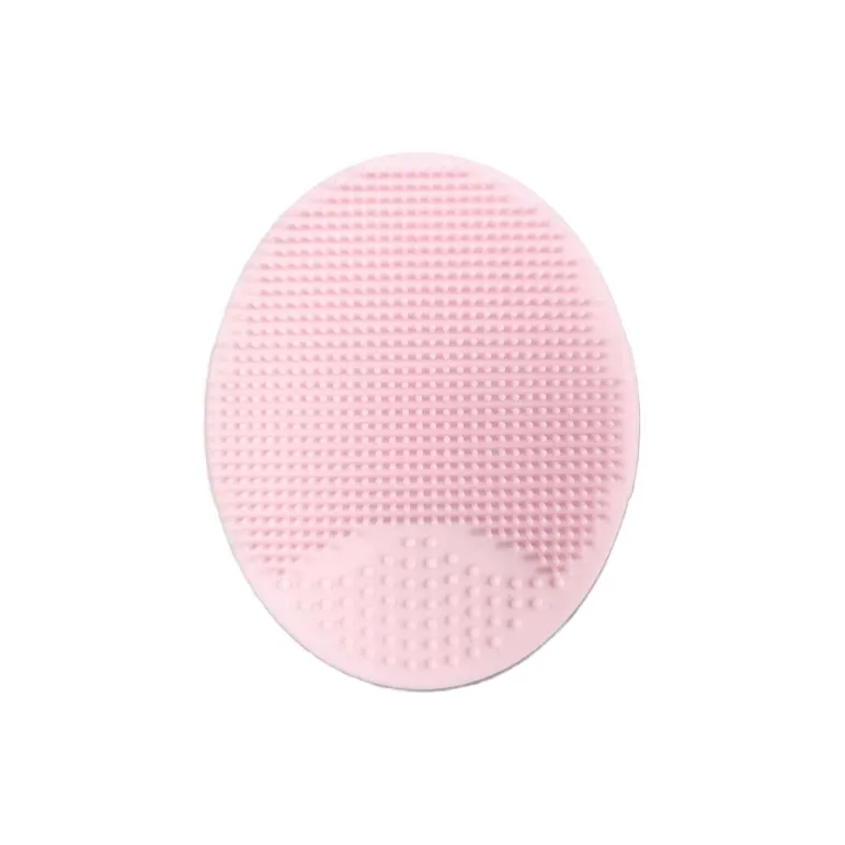 ZHENZI Silicone Hairbrush Comb Dandruff Removal Massage Brush For Bathing And Cleansing Sponges-4