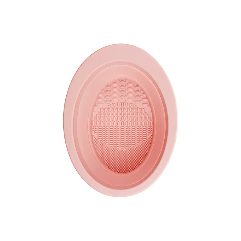 JONBOS Silicone Foldable Dishwashing Brush Makeup Brush Cleaner Cleaning Brushes Powder Puff Makeup Sponge-4
