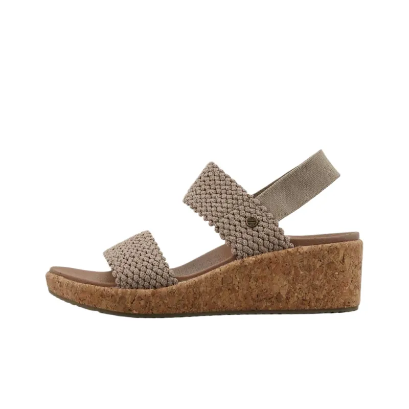 Skechers ARCH FIT BEVERLEE One Strap Sandals Women's Brown-0