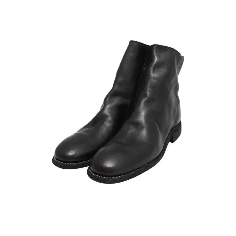 GUIDI Ankle Boots Men Black-2