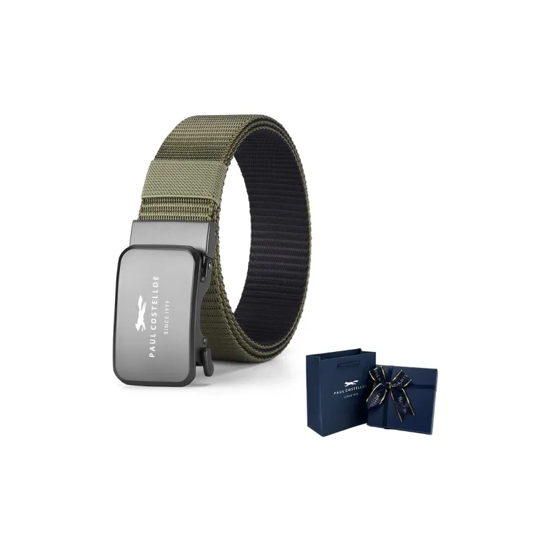 PAUL COSTELLOE Imitation Nylon Belt Unisex 3.7cm-33