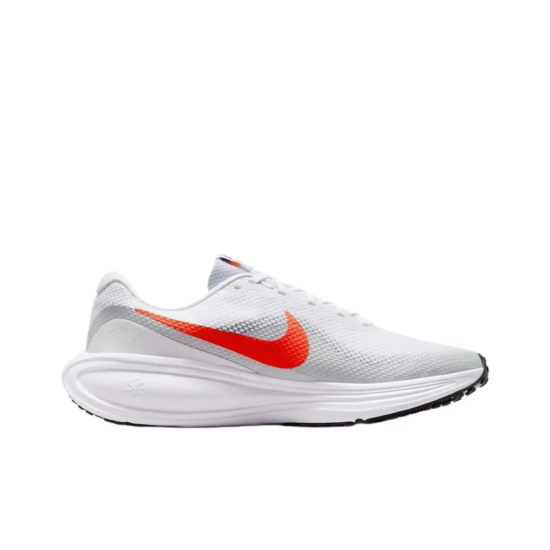 Nike REVOLUTION 8 Abrasion Resistant Low Top Running Shoes Men's Gray-1