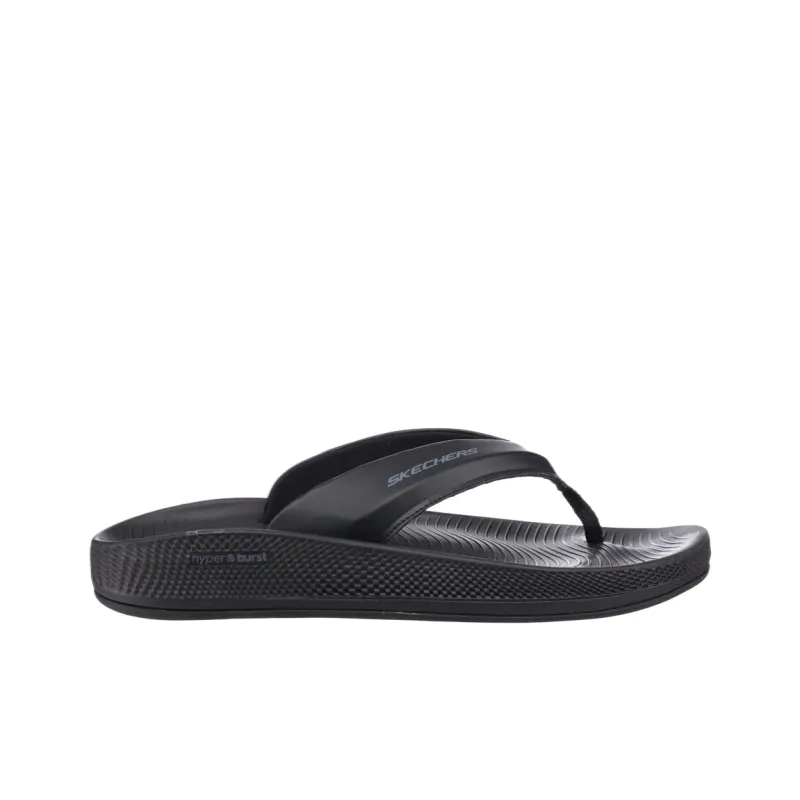 Skechers Hyper Slide Flip Flops Men's Black-1
