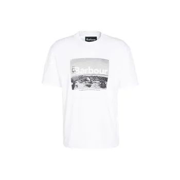 BARBOUR T Shirts Men White