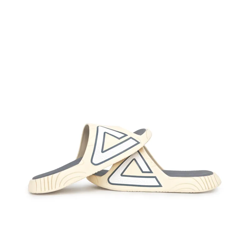PEAK Tai Ji1.0 EVA Quiet Slip Resistant Antibacterial Slide Slippers Men's Light Khaki-4